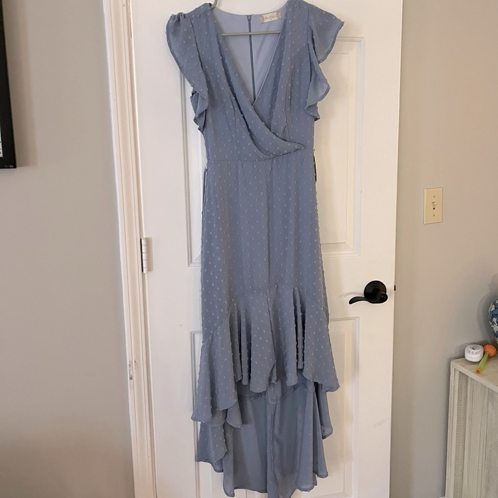 Altar’d State Florentina blue dress New With Tags